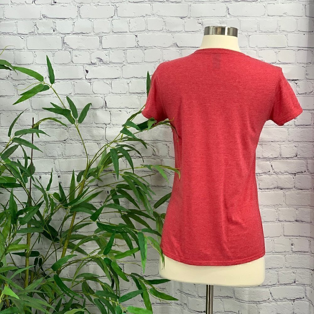 🎉Anvil Heather Red & White The Alamo Top - Picture 3 of 6